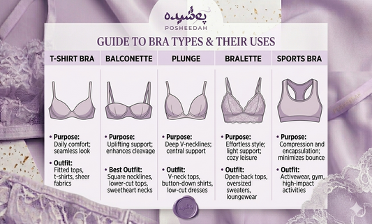 Uses of Different Types of Bras